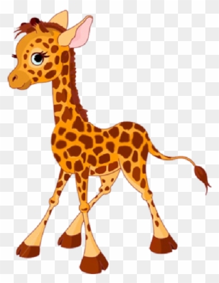 Free Download Stickers Emilie La Girafe Clipart Giraffe - Giraffe Clip Art - Png Download