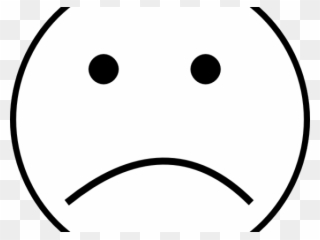 Smile Clipart Unhappy Face - Circle - Png Download