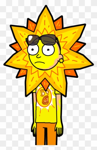 Moon Morty - Pocket Mortys Sun And Moon Clipart