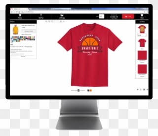Our Design Lab Makes Custom T-shirts A Snap - Computer Monitor Clipart
