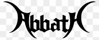 Abat - Black Metal Abbath Logo Clipart