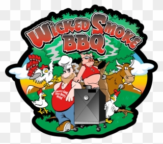 Wicked Smoke Bbq Company - Wicked Smoke Bar B Que Clipart
