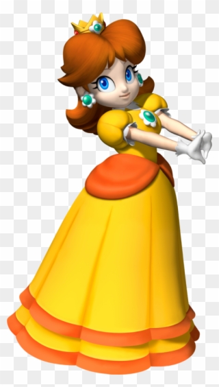 Princess Daisy Mario Princess Daisy, Princess Daisy - Super Mario Princess Daisy Clipart
