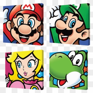1 Of - Cuadros De Super Mario Clipart