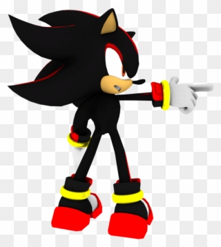 Shadow The Hedgehog By Mike9711 - Shadow The Hedgehog Side View Clipart
