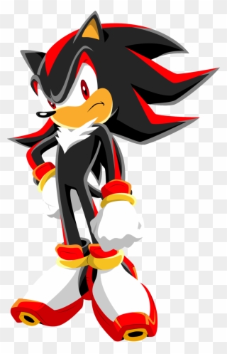 Shadow Hedgehog Clipart - Shadow The Hedgehog Sonic X - Png Download