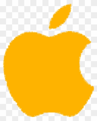 An Ios Icon Has Been Created Although I Doubt It Will - Apple Logo Orange Color Clipart