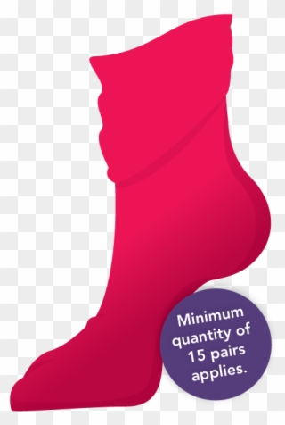 Custom Slouch Socks For Your Team At - Sock Clipart