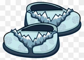 Coat Clipart Snowsuit - Club Penguin Glacial Sandals - Png Download