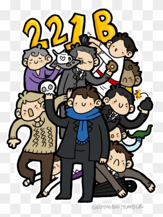 Look I Finally Did Another Sherlock Design [redbubble] - Chloe Bennet Clipart