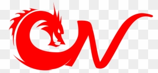 Dragon Dragon Cn Logo For Content Creator - Dragon Clipart