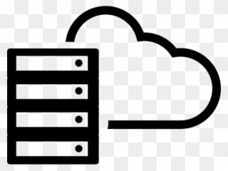 Cloud Server Clipart Transparent - Cloud Server Icon Transparent - Png Download