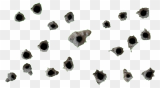 Bullet Hole Wall Png Banner Free - Bullet Holes Wall Png Clipart