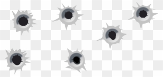 Bullet Holes In - Bullet Holes Png Clipart