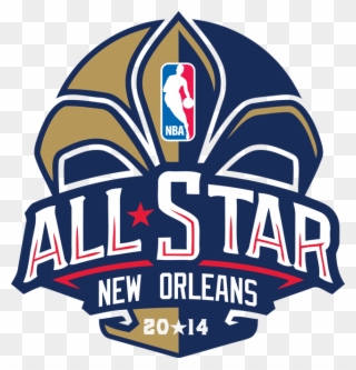 Realistic East And West All-star Starters - Nba All Star 2014 Logo Clipart