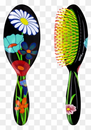 Ladypop Large Ikebana - Hairbrush Clipart