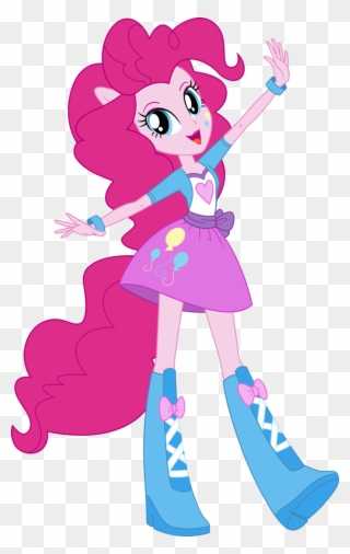 Anthro Eqg Pinkie Pie Vector By Icantunloveyou - My Little Pony - Equestria Girls: I Love Clipart
