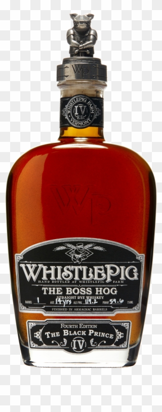 Bhiv Transparent Bottle Shot [image] - Whistlepig Vermont Oak Straight Rye Whisky - 750 Ml Clipart