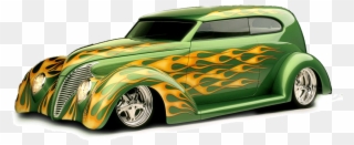 Hot Rod Lowrider Png Clipart - Hot Rod Car Png Transparent Png