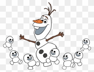 From Frozen At Getdrawings Com Free For - Disney Olaf Snowman Fabric By The Yard, Blue Clipart