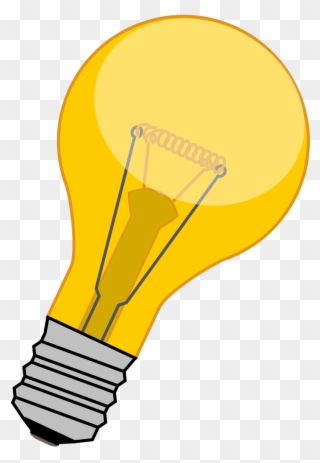 File Light Bulb Icon Tips Svg Wikimedia - Light Bulb Clipart