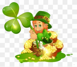 Popular Pictures Of Shamrocks And Leprechauns St Patricks - San Patrick Day 2018 Clipart