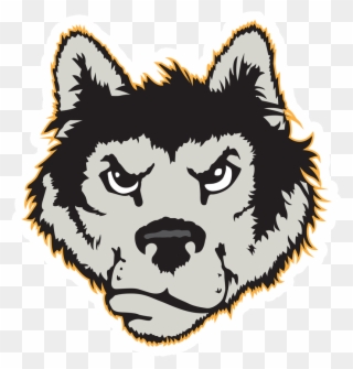 Huskies - John W North High School Logo Clipart