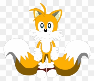 Best Free My First Vector Of Miles Tails Prower By - Tails The Fox Vector Art Clipart