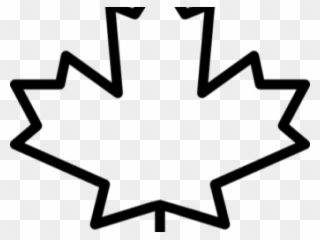 Maple Leaf Clipart Transparent Background - White Leaf Icon Canada - Png Download