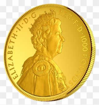 Елизавета Ii - Diamond Jubilee Queen Elizabeth 2 Памятная Монета Clipart