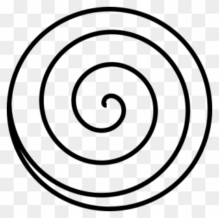 Swirl Images 10, Buy Clip Art - Spiral Clipart Black And White - Png Download