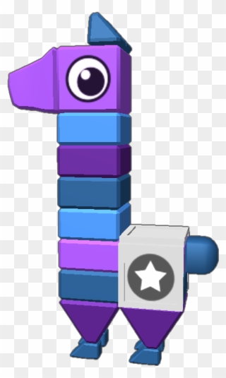 It's The Loot Llama From My Short, But With The Sash - Cartoon Clipart