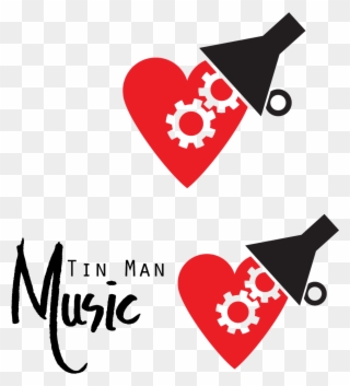 Logo Design By Dnyarger For Tin Man Music - Heart Clipart