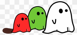 Happy Halloween - Ghost Cute Halloween Clip Art - Png Download