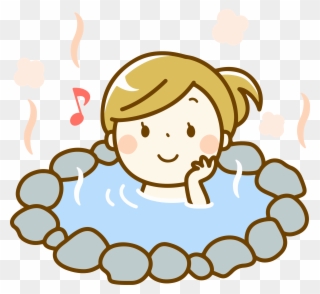 Onsen - Clipart Hot Spring Png Transparent Png