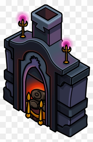 Spooky Hearth Sprite 002 - Cartoon Clipart