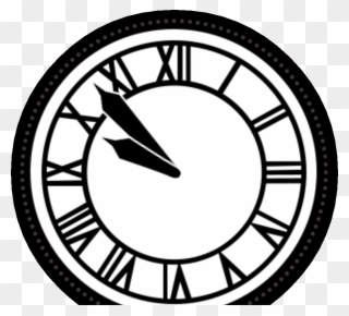 Back To The Future Clock Tower Black Clipart