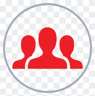 Group In Circle - Our Members Icon Clipart