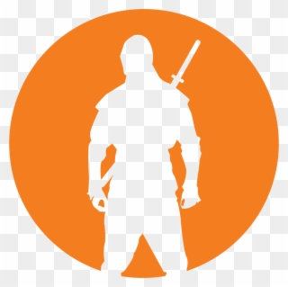Rockford Ninjas - Rockford Ninja Warrior Logo Clipart