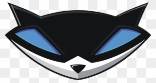 Sly Cooper Is A Game Series About A Thieving Raccoon - Sly Cooper Mask Tattoo Clipart