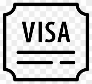Travel Visa Icon - Travel Visa Icon Png Clipart