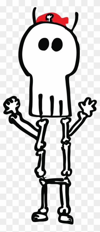 The Skeleton Pirate Clipart