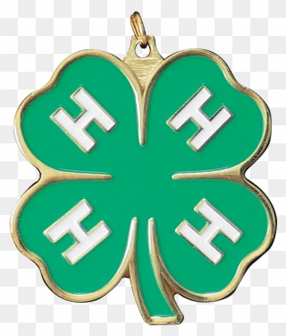 4-h Clover Embroidery Design - Boy And Girl Scout Of America Clipart