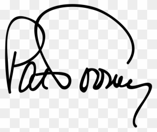Pat Toomey Signature Clipart
