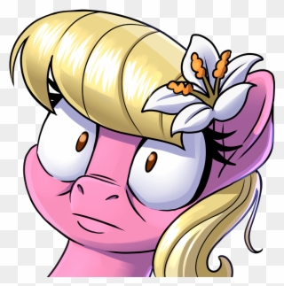 Pusspuss, Bust, Earth Pony, Female, Lily, Lily Valley, - Cartoon Clipart