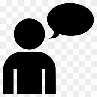 Speaking Comments - Speaking Style Icon Png Clipart