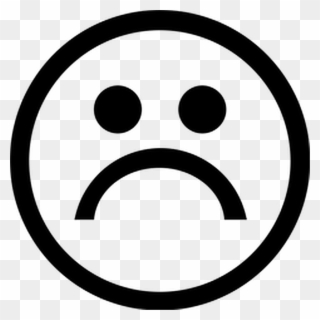 Sad Boys Logo Png Vector Royalty Free - Sad Smiley Black And White Clipart