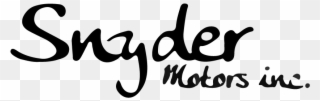 Snyder Motors Inc Clipart