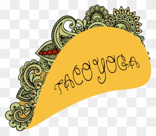 Welcome To Taco Yoga - Illustration Clipart