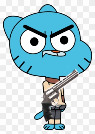 I Want You To Leave Me Alone And You Make Another Post - Gumball From Amazing World Of Gumball Clipart